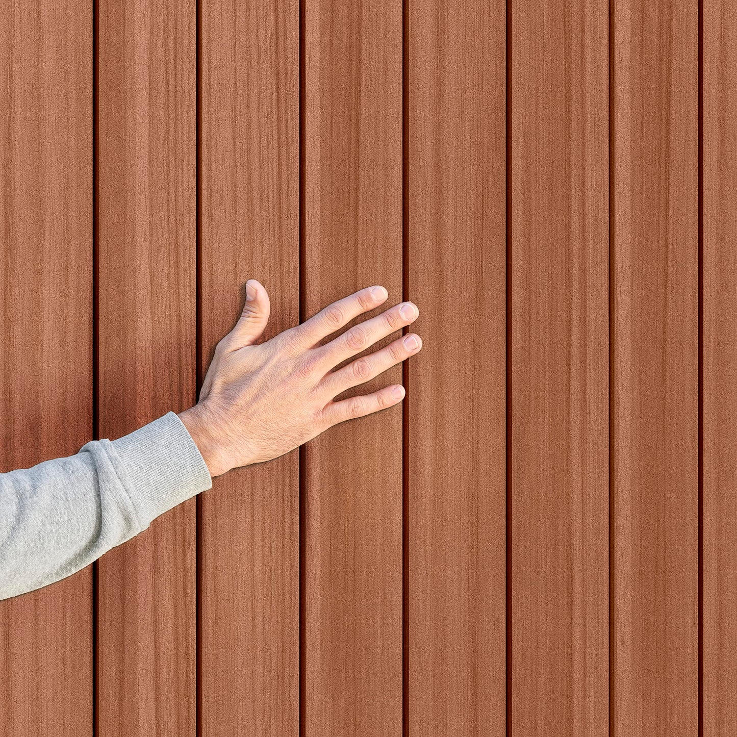 Darwin Outdoor Apex Double Door Garden Storage Shed 6x4 ft – Brown Wood Look, Fade Free, All-Weather Resistant, Safe & Secure